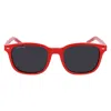 Lacoste Red Injected Sunglasses