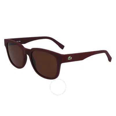 Lacoste Red Square Men's Sunglasses L982s 600 53 In Gray
