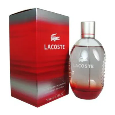 Lacoste Red Style In Play By  Edt Spray 4.2 oz (m) (100 Ml) In Green/white/red
