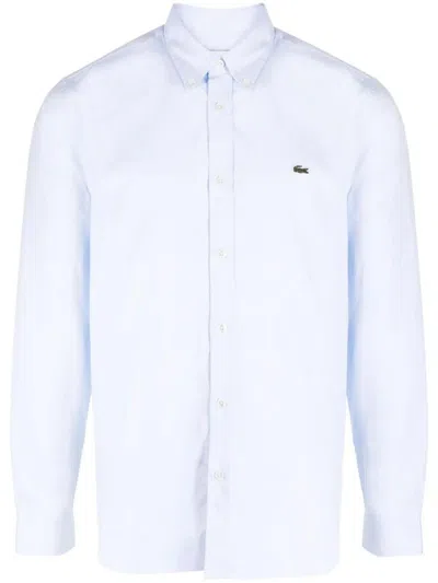 Lacoste Regular Fit Cotton Shirt Clothing In White