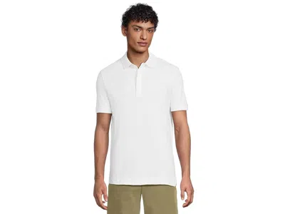 Lacoste Regular Fit Paris Stretch Pique Polo In White