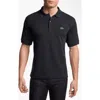 Lacoste L1212 Regular Fit Piqué Polo In 031 Black