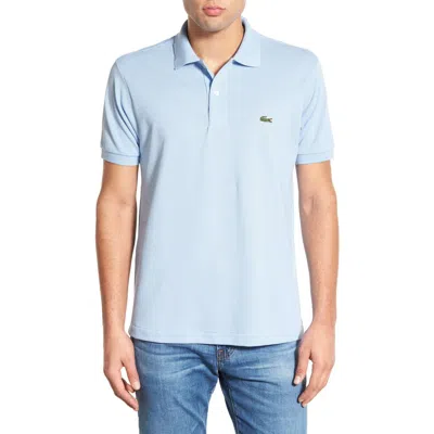 Lacoste Short Sleeved Mens Polo Shirt In Blue