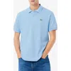Lacoste Regular Fit Piqué Polo In Blue