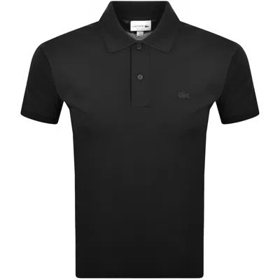 Lacoste Regular Fit Polo T Shirt Black