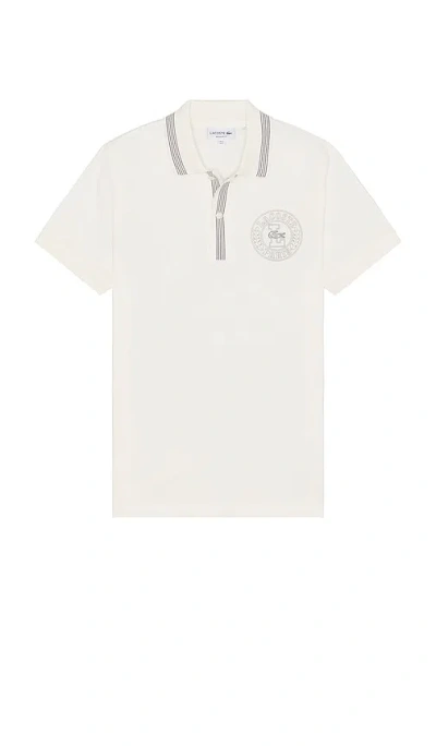 Lacoste Regular Fit Printed Polo