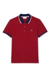 Lacoste Regular Fit Stretch Piqué Polo In Ixx Vora
