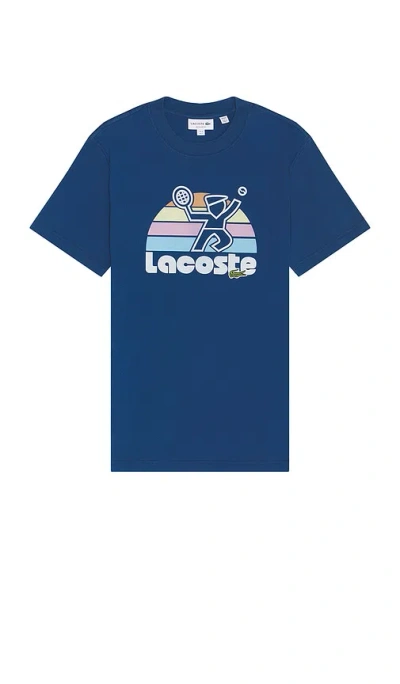 Lacoste Regular Fit Tee In Sphere