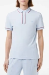 Lacoste Regular Fit Tipped Piqué Polo In J2g Phoenix