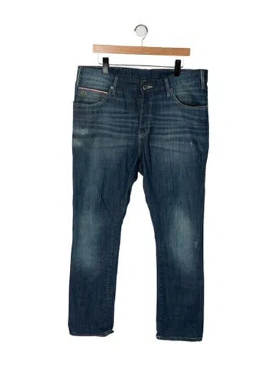 Pre-owned Lacoste Relaxed Fit Jeans In Blue