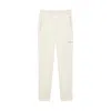 Lacoste Relaxed Fit Pants With Elastic Waistband In White