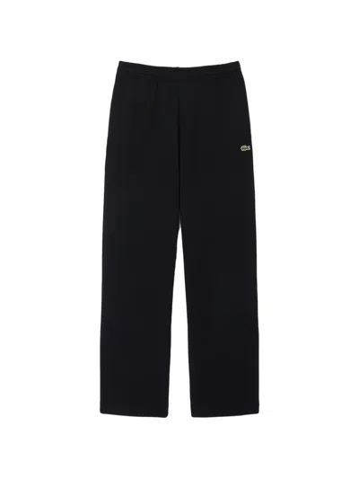 Lacoste Relaxed-fit Sweatpants In Black