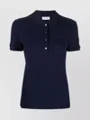 Lacoste Cotton Pique Polo In Blue