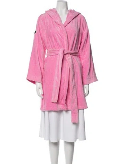 Pre-owned Lacoste Robe In Pink