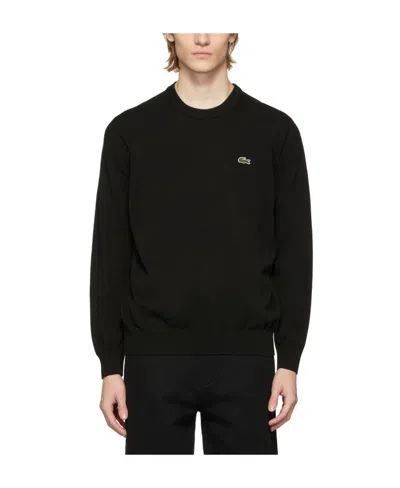 LACOSTE ROUND-COLLAR AND LONG-SLEEVED SWEATER