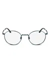 Lacoste Round-frame Glasses In Black