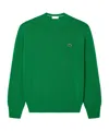 Lacoste Round Neck Sweater In Green