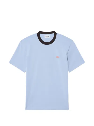 Lacoste Round Neck T-shirt In Blue