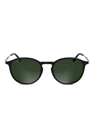 Lacoste Sonnenbrille Mit Rundem Gestell In Black