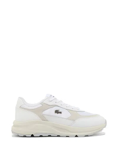 Lacoste Run Set Lace-up Sneakers In White