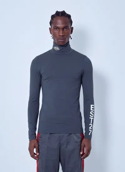 Lacoste Runway Loose Fit Stripe Detail Joggers In Gold