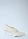 Lacoste Runway Sneaker Heels In Animal Print