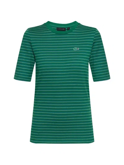 Lacoste Runway T-shirt In Green