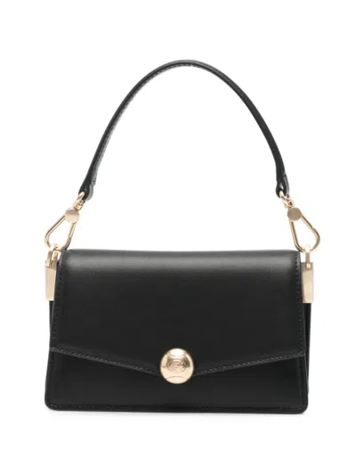 Lacoste S Flap Crossover Tote Bag In Black