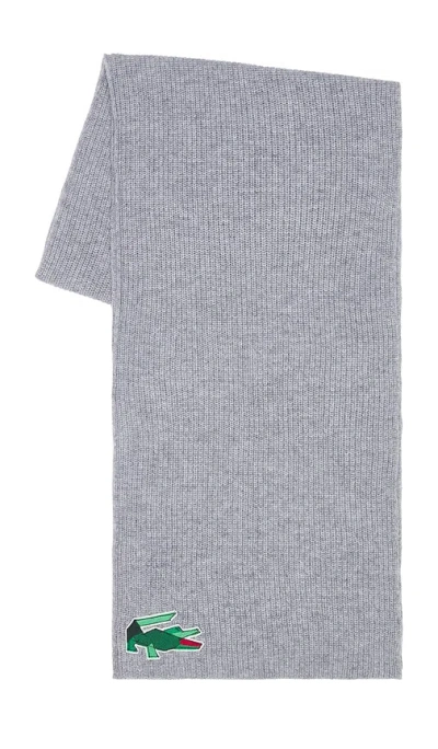 Lacoste Scarf In Grey