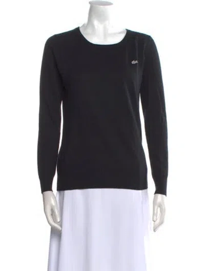 Pre-owned Lacoste Scoop Neck Sweater In Multi