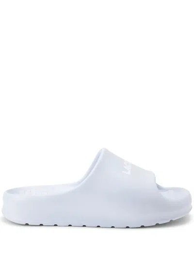 Lacoste Serve 2.0 Slides In Light Blue