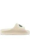 Lacoste Serve 2.0 Slides In Neutral