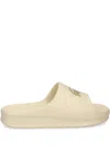 Lacoste Serve 2.0 Slides In Neutrals