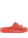 Lacoste Serve 2.0 Slides In Red