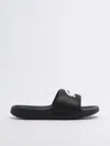 Lacoste Navy Croco 1.0 Slides In Nero