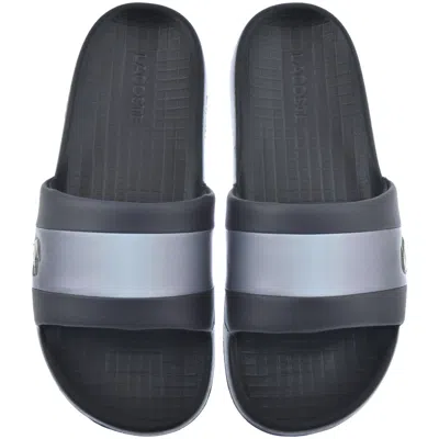Lacoste Serve Sliders Navy In Black