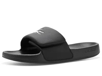 Lacoste Serve Slides 0.0 Strap Men's Sandals Black/white: 8 M