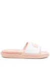 Lacoste Serve Slides In Pink