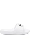 Lacoste Serve Slides In White
