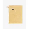 Lacoste Sesame Le Croco Cotton In Yellow