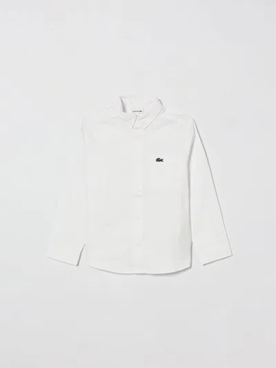 Lacoste Shirt Kids Color White