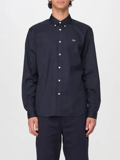 LACOSTE SHIRT LACOSTE MEN COLOR BLACK,G95170002