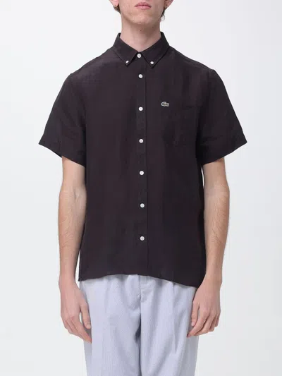 Lacoste Shirt Men  In Black