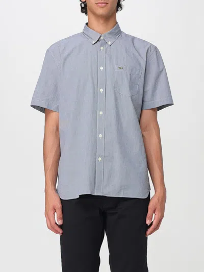 Lacoste Shirt  Men Color Multicolor In Blue