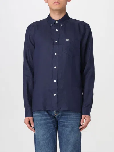Lacoste Shirt  Men Color Navy In 海军蓝