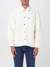Lacoste Denim Shirt Jacket In White