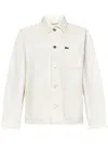 Lacoste Denim Shirt Jacket In White