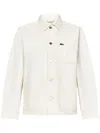 Lacoste Denim Shirt Jacket In White