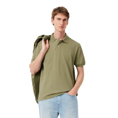 LACOSTE SHIRTS MAN LACOSTE - M/C SHIRT - GREEN
