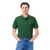 Lacoste Regular-fit Cotton Pima Polo Shir In Green